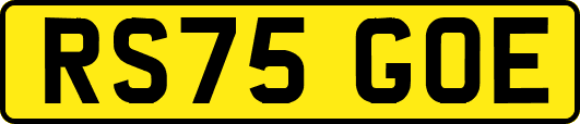 RS75GOE