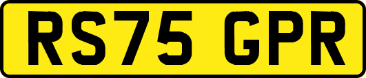 RS75GPR