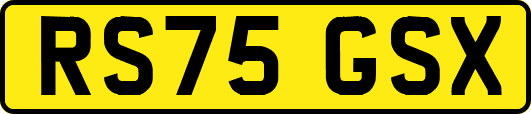 RS75GSX
