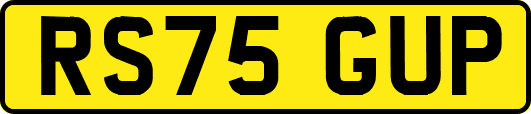 RS75GUP