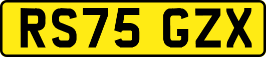 RS75GZX