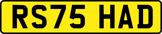 RS75HAD