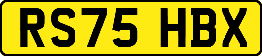 RS75HBX