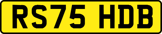 RS75HDB