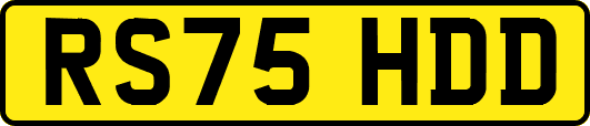 RS75HDD