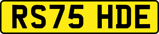 RS75HDE