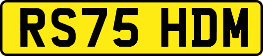 RS75HDM