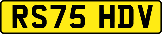 RS75HDV