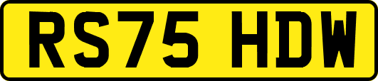 RS75HDW
