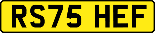 RS75HEF