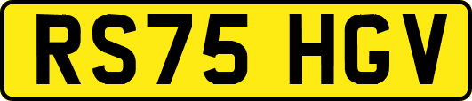 RS75HGV