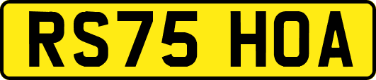 RS75HOA