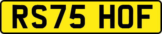 RS75HOF