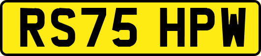 RS75HPW