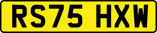 RS75HXW