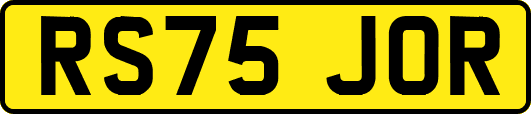 RS75JOR