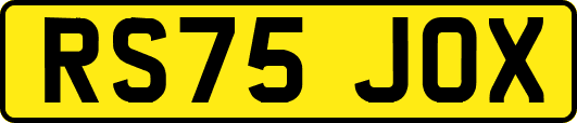 RS75JOX