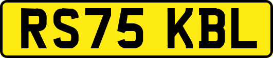 RS75KBL