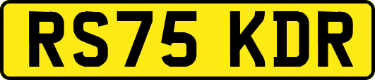 RS75KDR