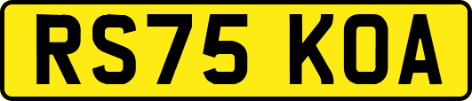 RS75KOA