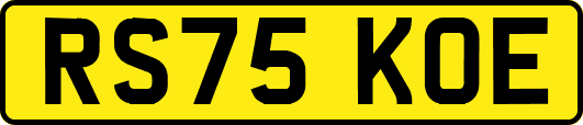 RS75KOE