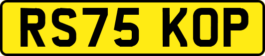 RS75KOP