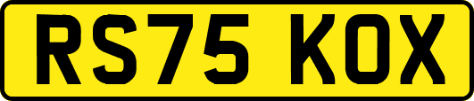 RS75KOX