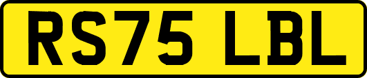 RS75LBL
