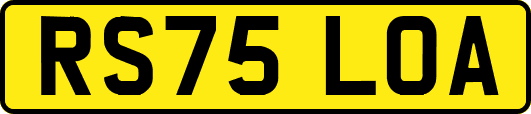 RS75LOA
