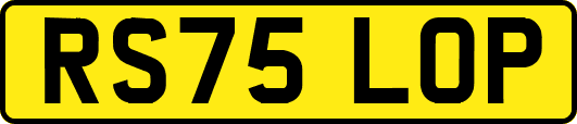RS75LOP