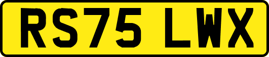 RS75LWX