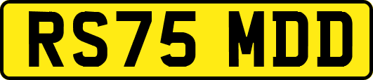 RS75MDD