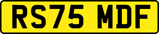 RS75MDF