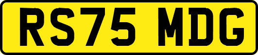 RS75MDG