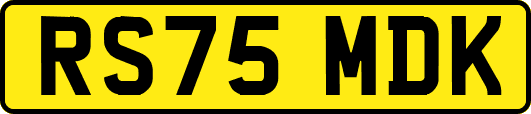RS75MDK