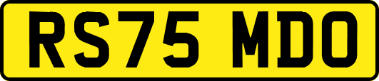 RS75MDO