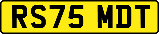 RS75MDT