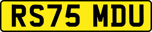 RS75MDU