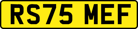 RS75MEF