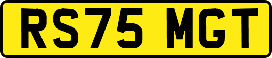 RS75MGT