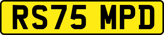 RS75MPD