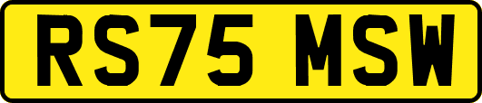 RS75MSW