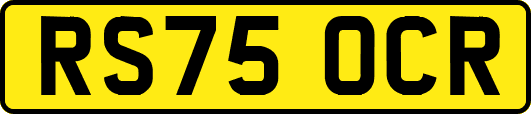 RS75OCR