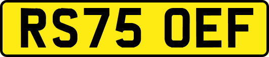 RS75OEF
