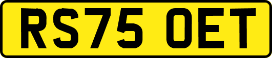 RS75OET