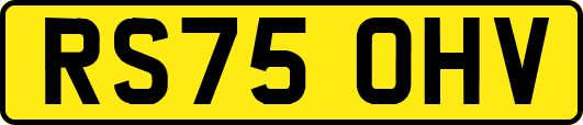 RS75OHV