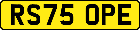RS75OPE
