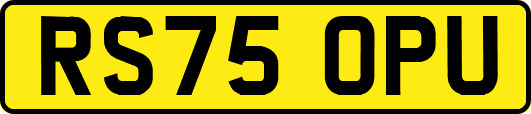 RS75OPU