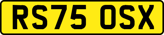 RS75OSX
