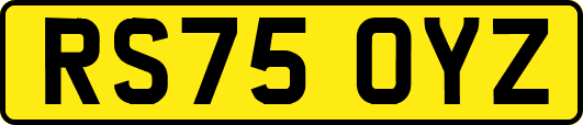 RS75OYZ